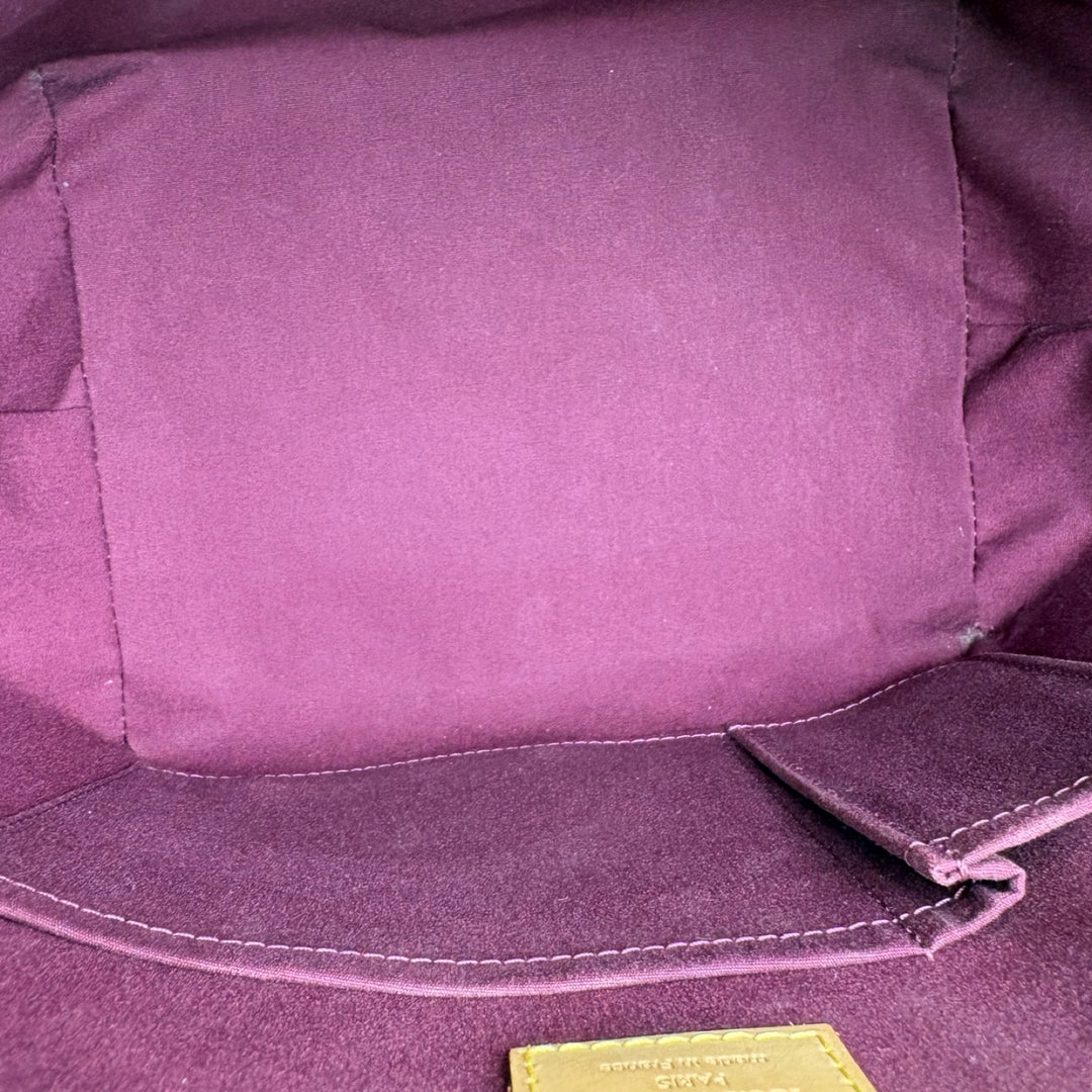 Louis Vuitton Burgundy Patent Tote Bags