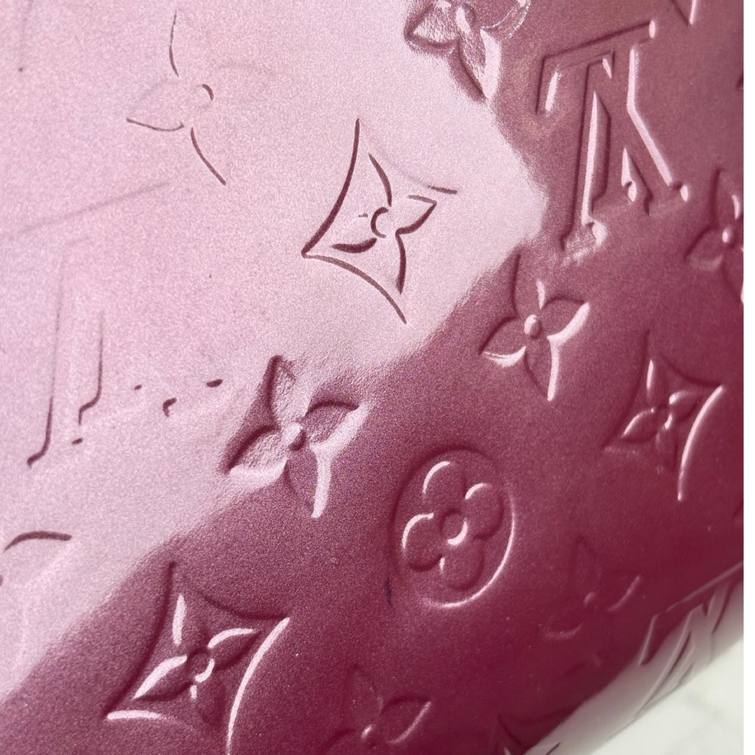 Louis Vuitton Burgundy Patent Tote Bags