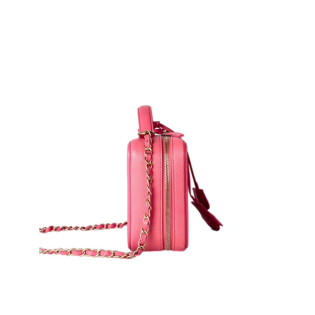 Chanel Vanity Box Bag  Coral Pink