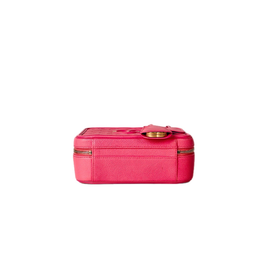 Chanel Vanity Box Bag  Coral Pink