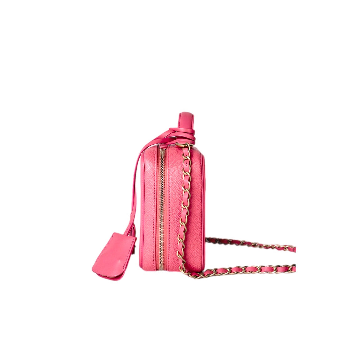 Chanel Vanity Box Bag  Coral Pink