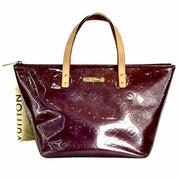 Louis Vuitton Burgundy Patent Tote Bags