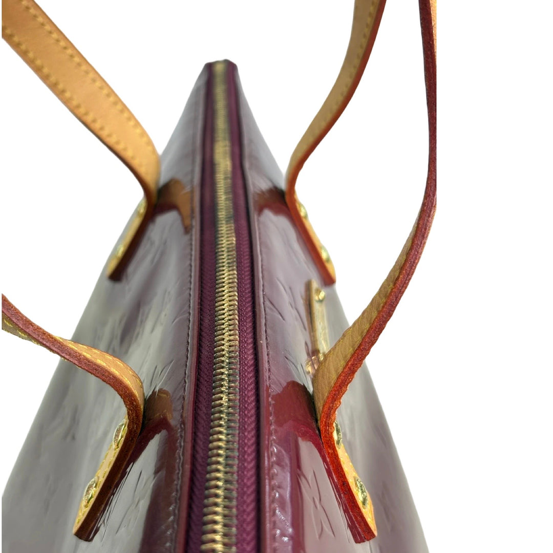 Louis Vuitton Burgundy Patent Tote Bags