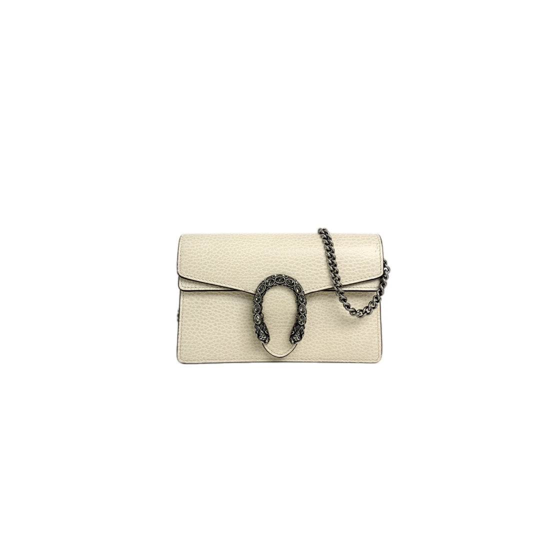 Gucci Dionysus Super Mini White Bag