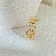 Natural White Diamond Ring D0.20ct 18K