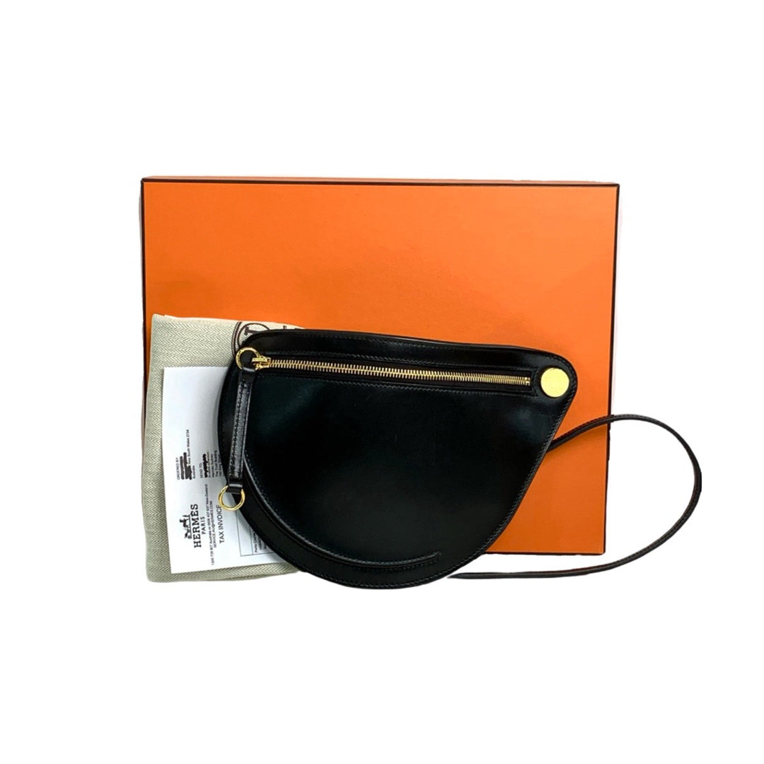 Hermes Petit Course Black Bag