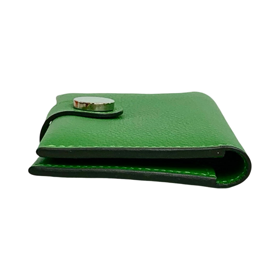 Hermes Green RMS Card Holder