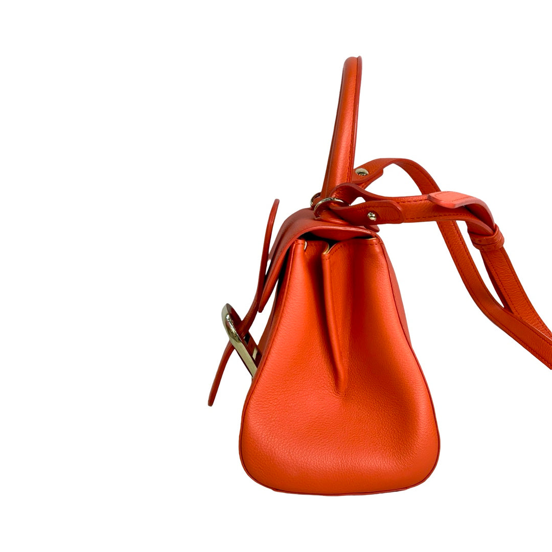 Delvaux Brillant Bag Mini Red