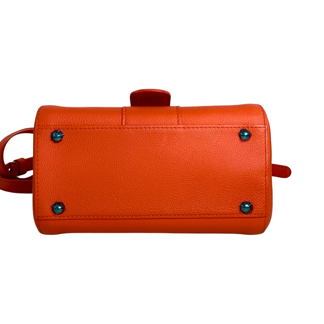 Delvaux Brillant Bag Mini Red