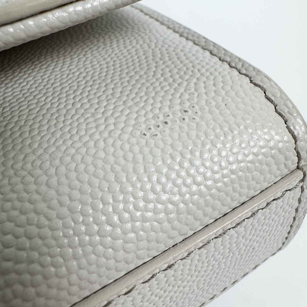 YSL White Kate Tassel Small 20cm Bag