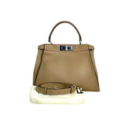 Fendi Peekaboo Medium Brown Bag
