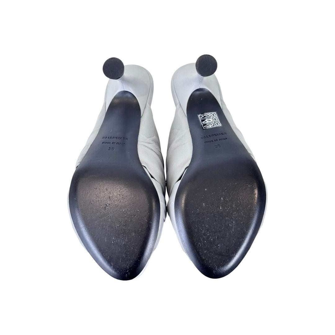 Balenciaga Grey Sandal Shoes #36
