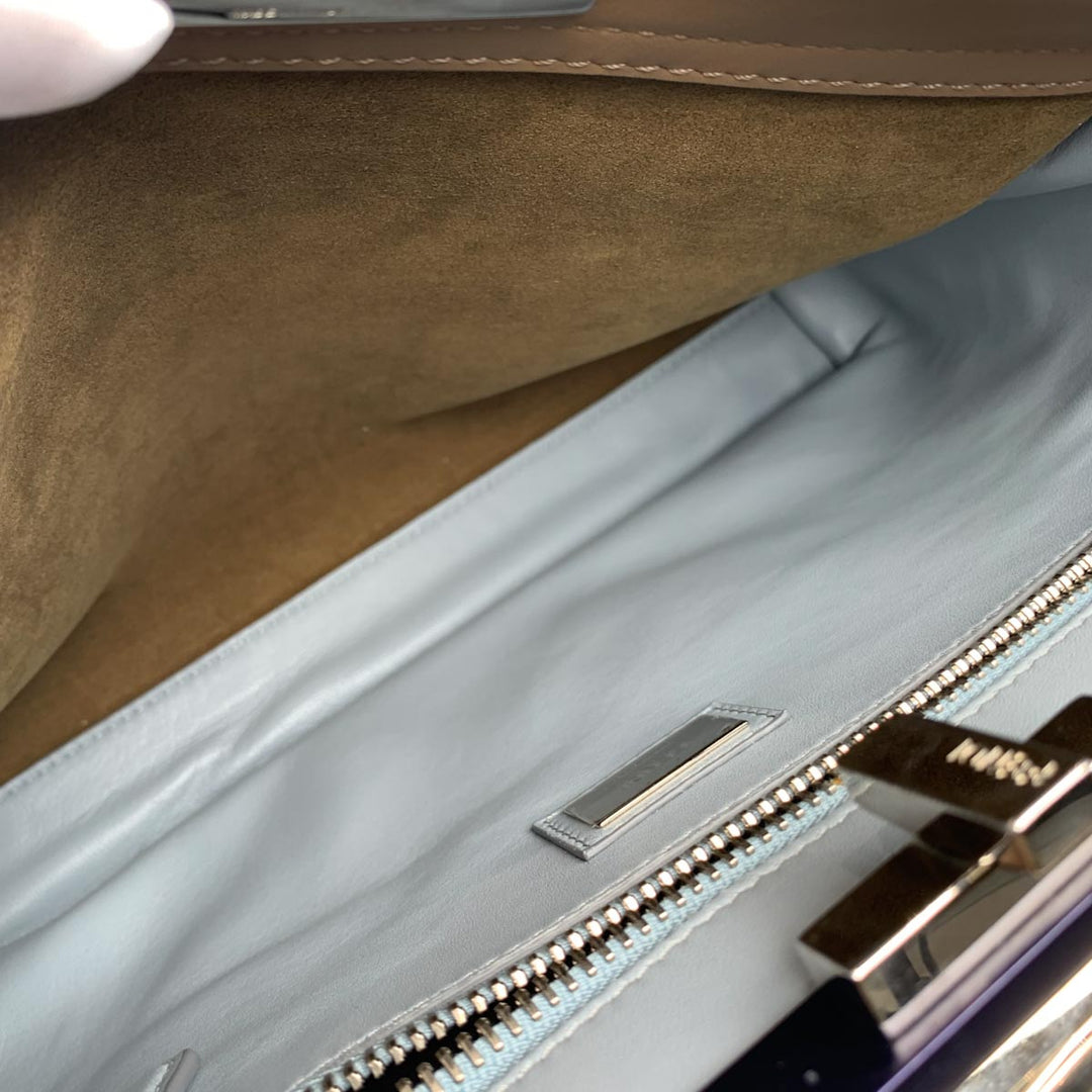 Fendi Peekaboo Medium Brown Bag