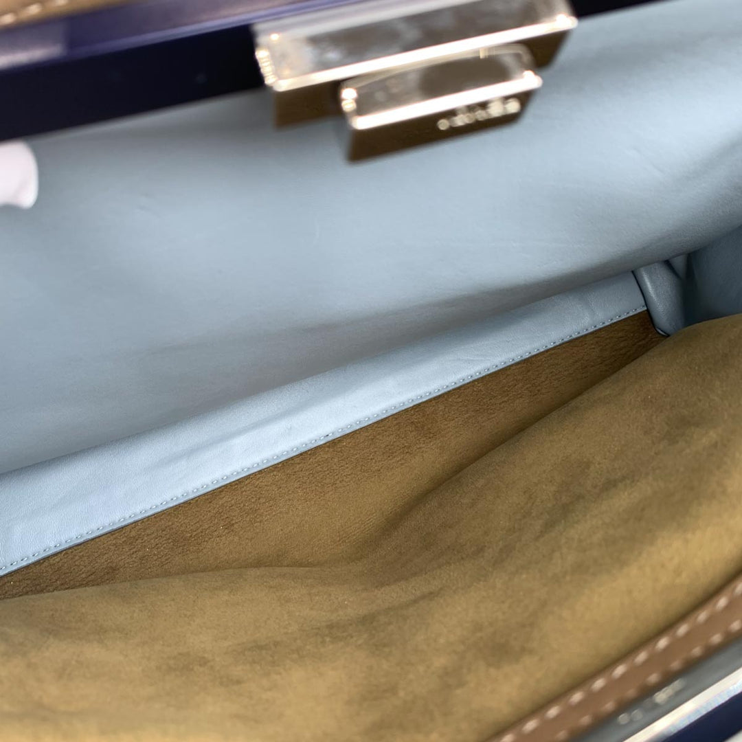 Fendi Peekaboo Medium Brown Bag