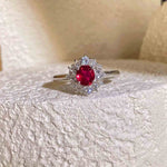 Natural Ruby Ring D0.81 PT Pigeon Blood - Jiaxyk