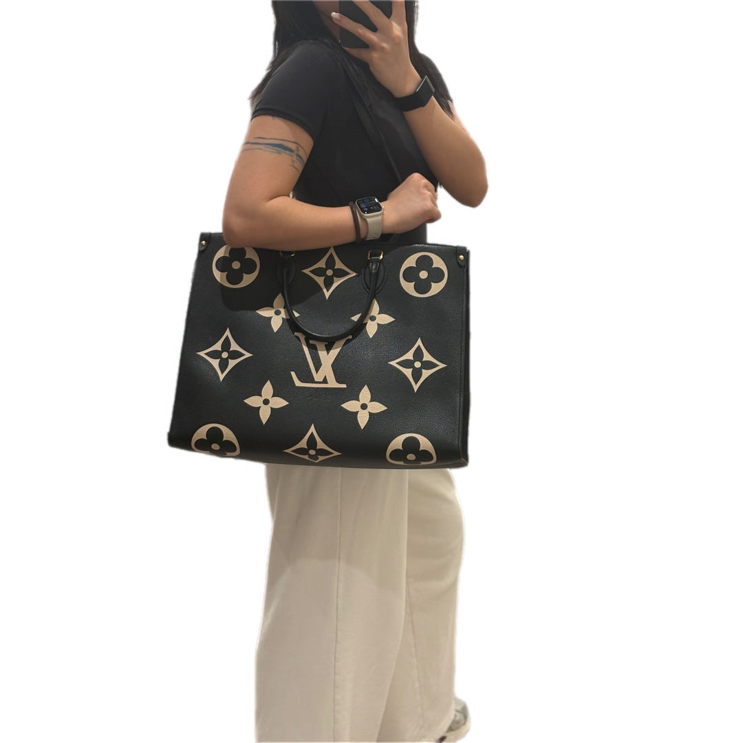 Louis Vuitton On The Go Gm 41cm Calfskin