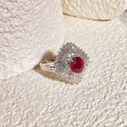 Natural Mozambique Ruby Ring D1.584 PT Pigeon Blood - Jiaxyk