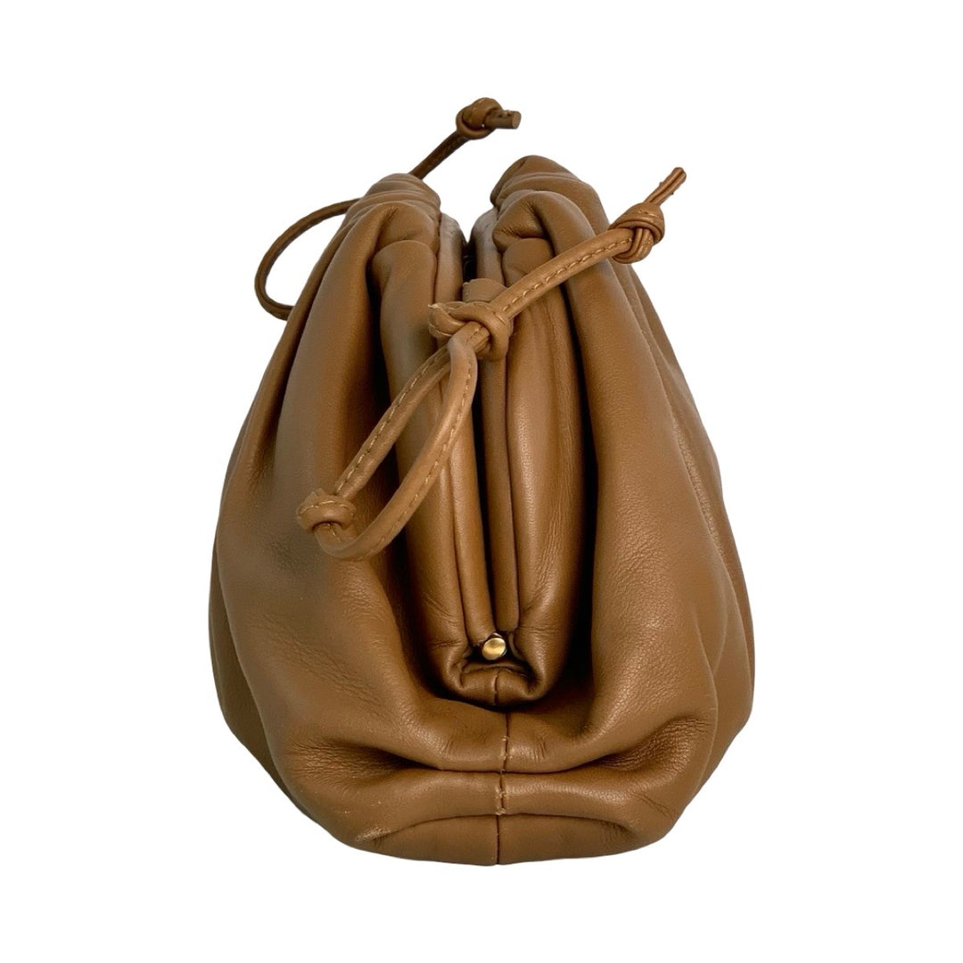 Bottega Veneta The Pouch Brown Crossbody Bag