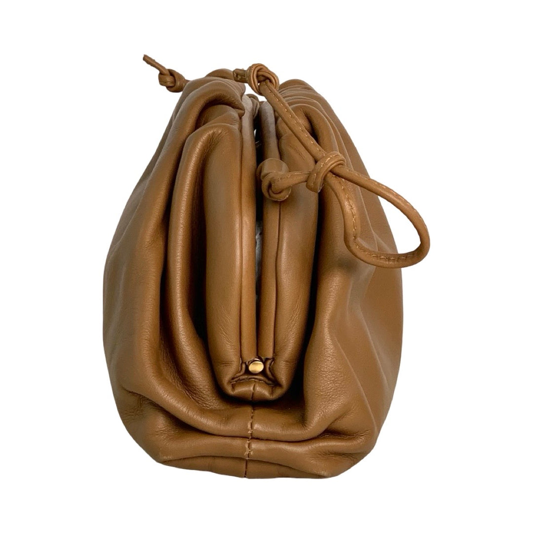 Bottega Veneta The Pouch Brown Crossbody Bag