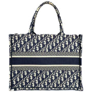 Dior Medium Blue Oblique Book Tote - Jiaxyk