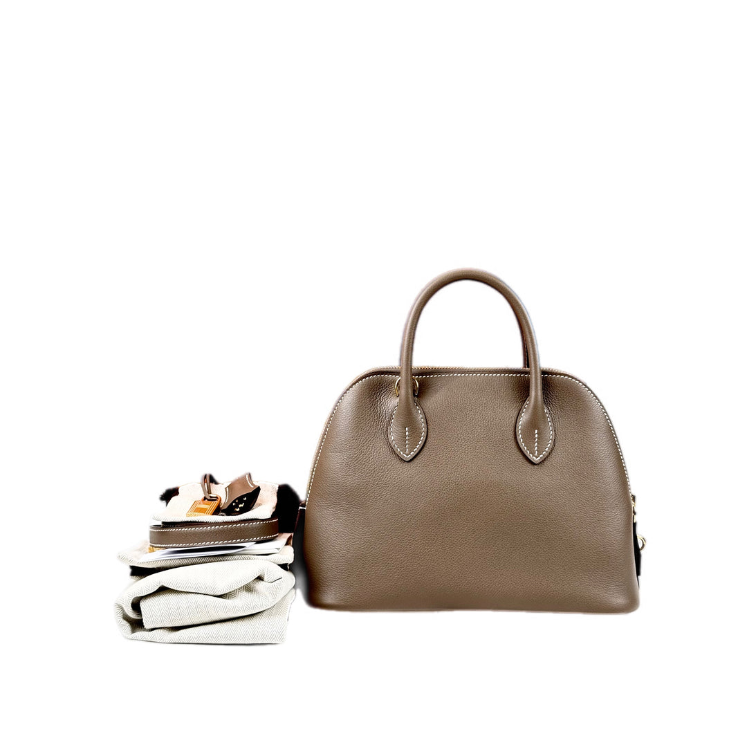Hermes Bolide 25cm Bag Etoupe Evercolor