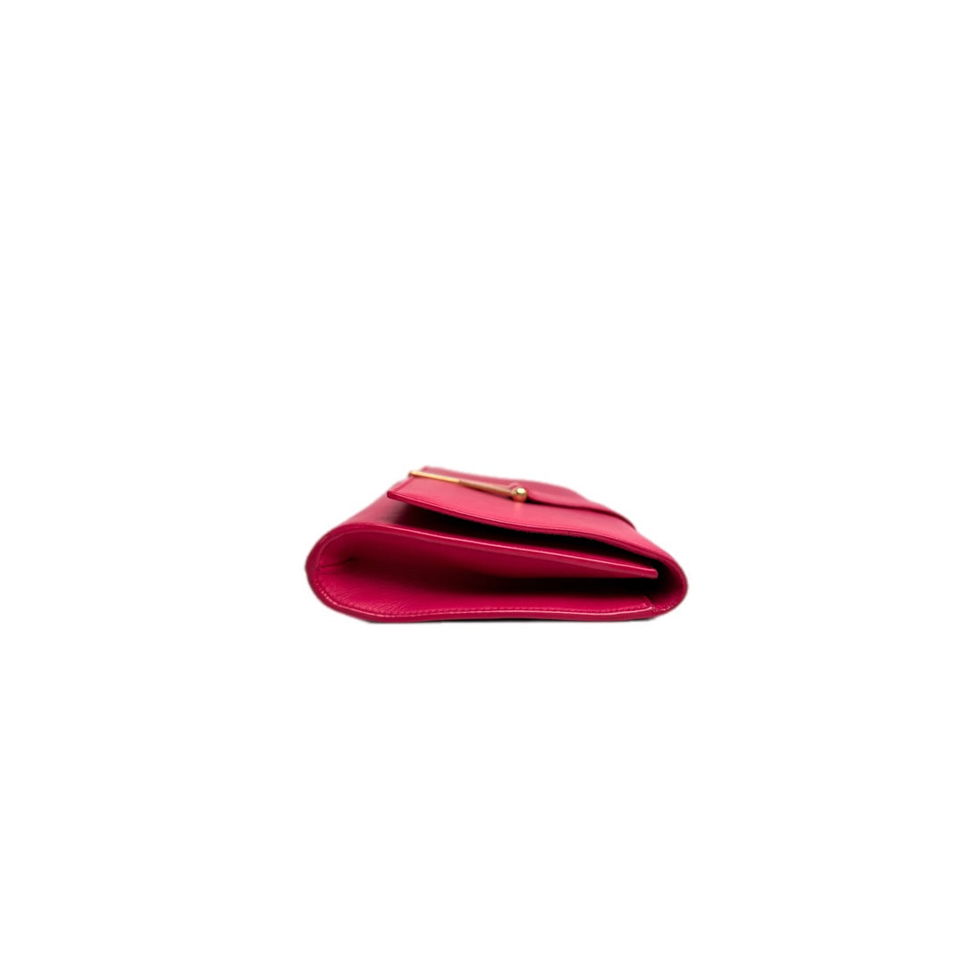 YSL Pink Clutch Bag