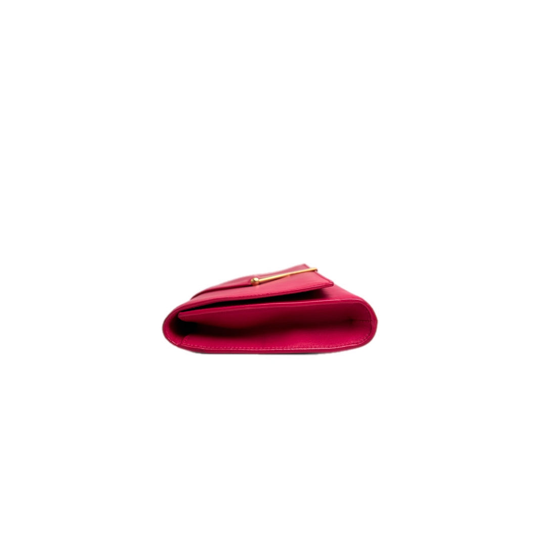 YSL Pink Clutch Bag