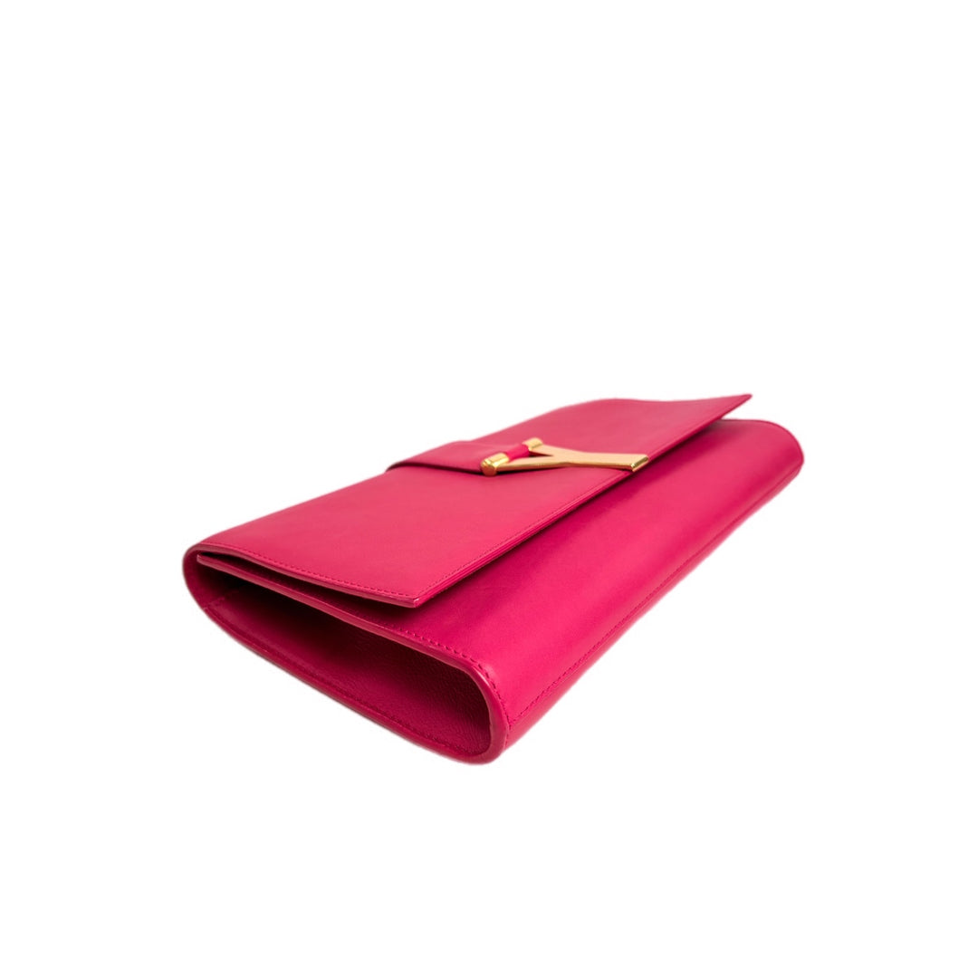 YSL Pink Clutch Bag