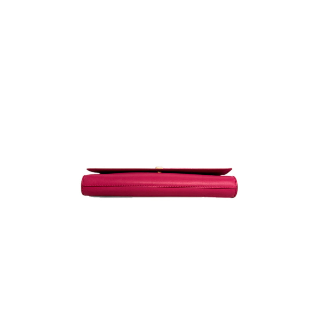 YSL Pink Clutch Bag