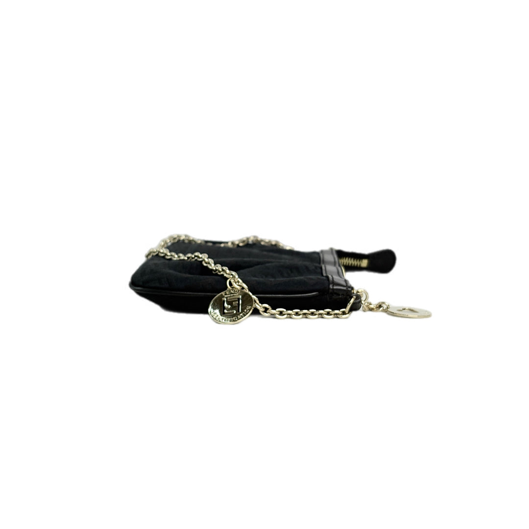 Fendi FF Zucchino VIntage Clutch