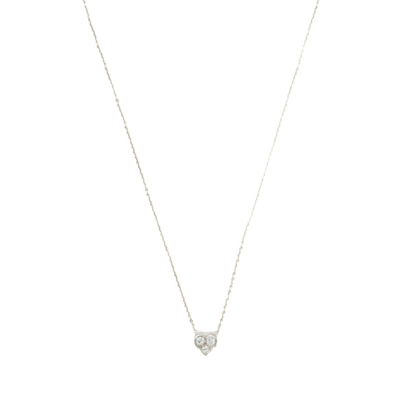 Tiffany Heart Diamond Necklace 0.21CT - Jiaxyk