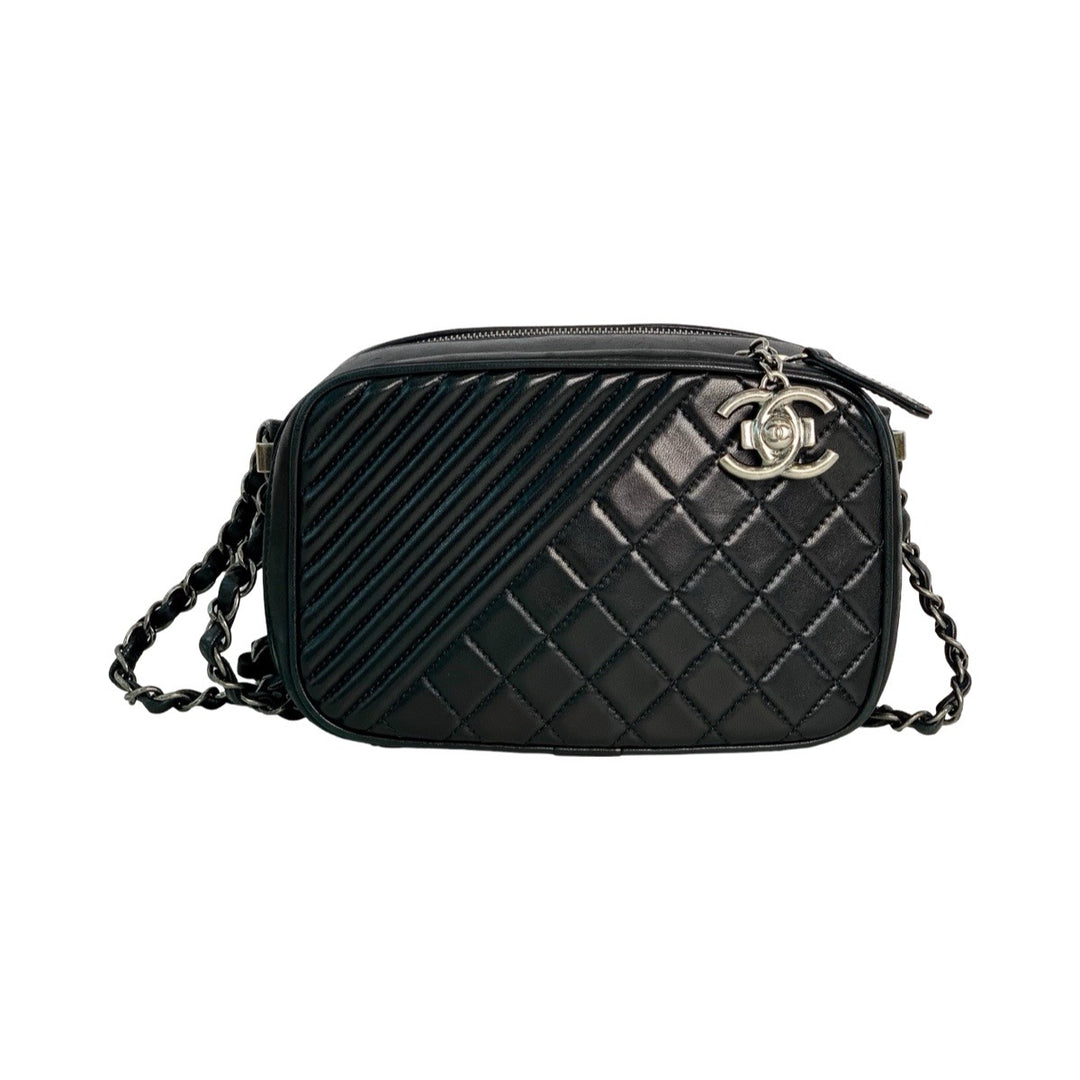Chanel Coco Boy Camera Calfskin Bag