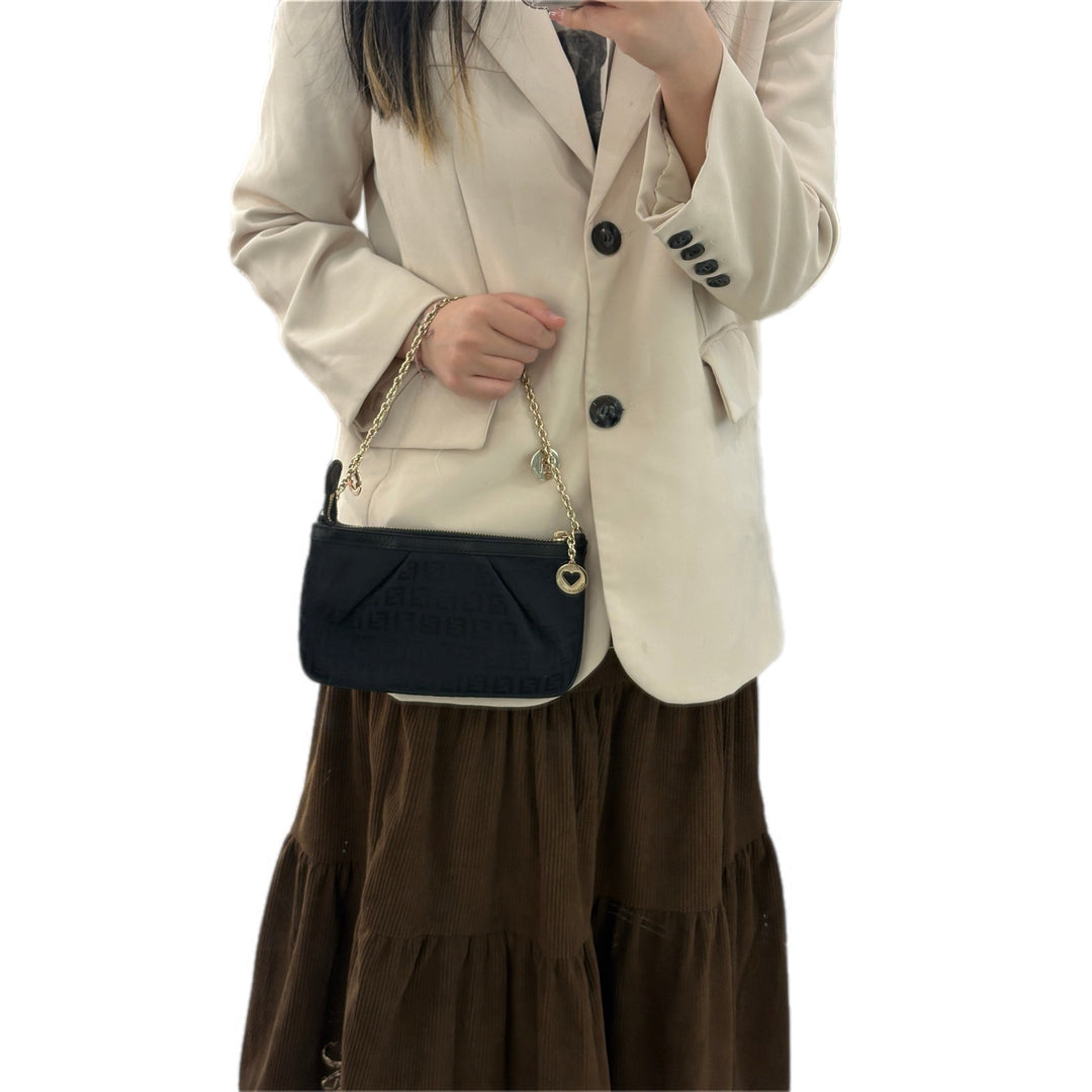 Fendi FF Zucchino VIntage Clutch