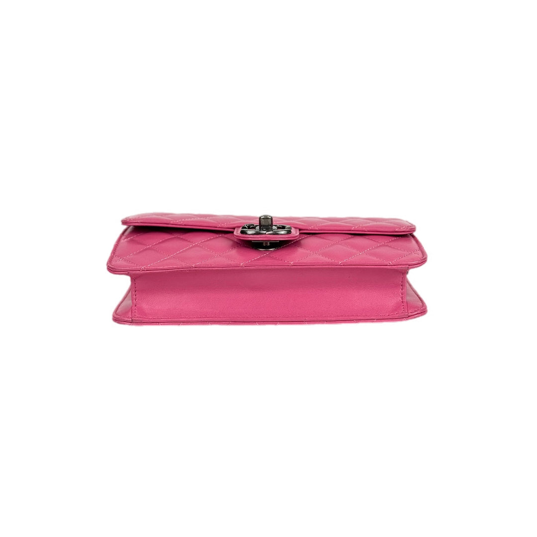 Chanel Crossing Times Flap Bag Pink
