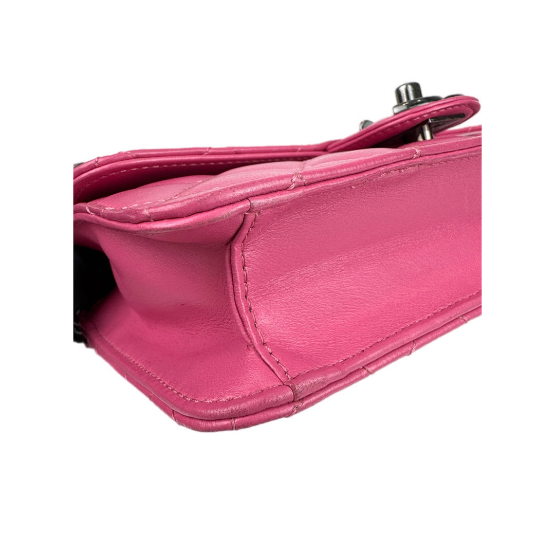 Chanel Crossing Times Flap Bag Pink