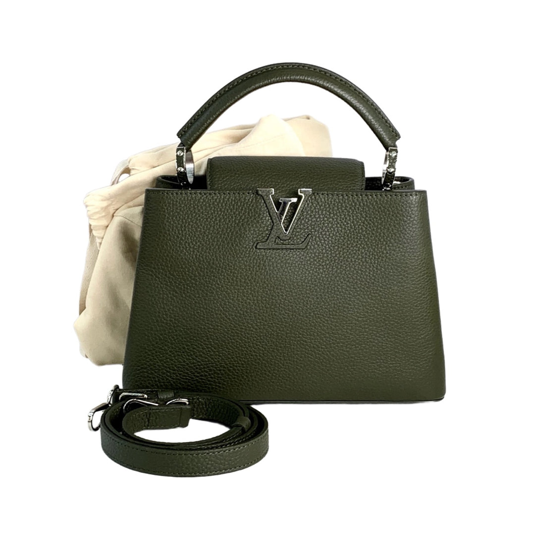 Louis Vuitton Capucines Dark Green BB 27cm