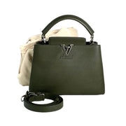 Louis Vuitton Capucines Dark Green BB 27cm