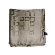 Gucci Champagne Gold Silk Scarf