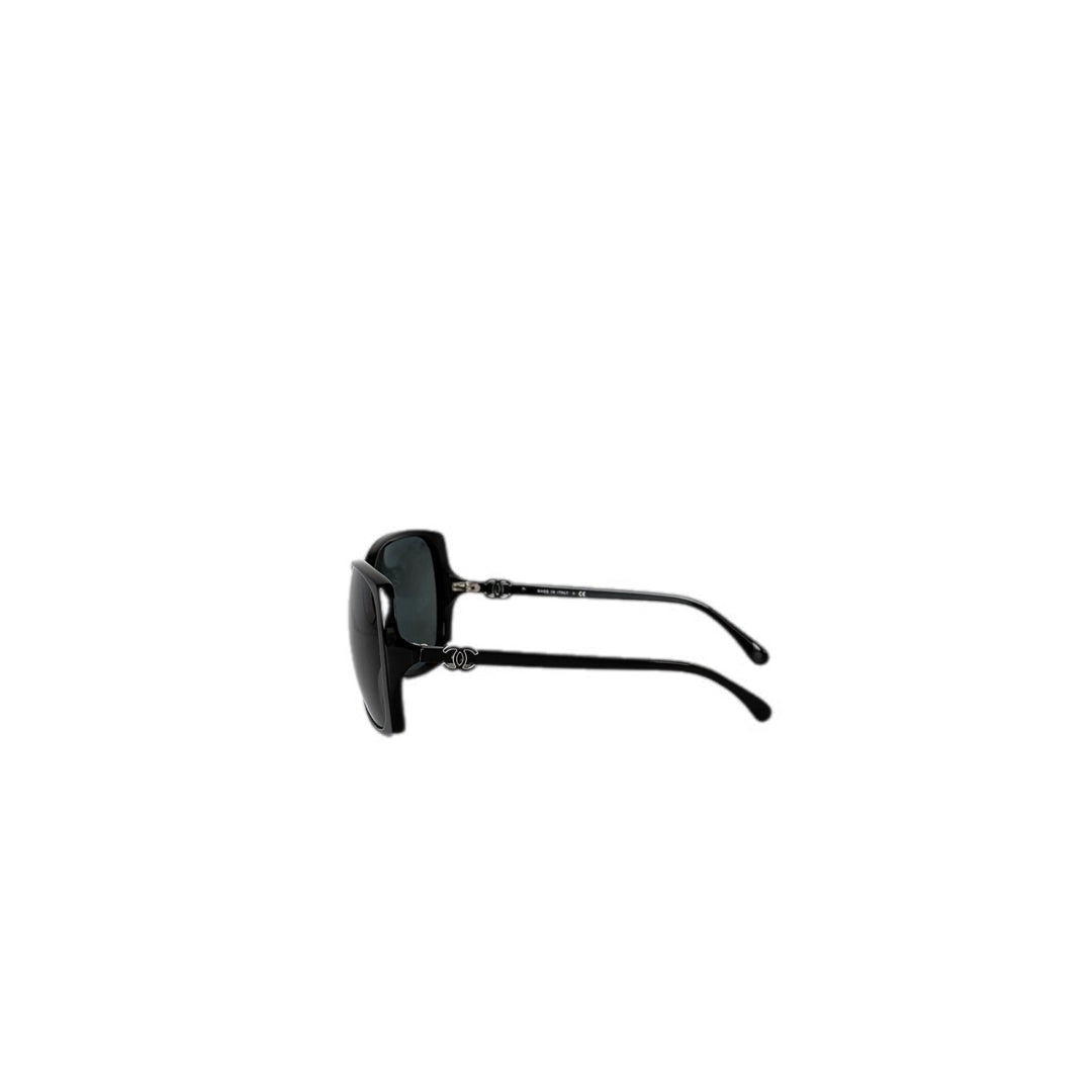 Chanel Black Square CC Sunglasses