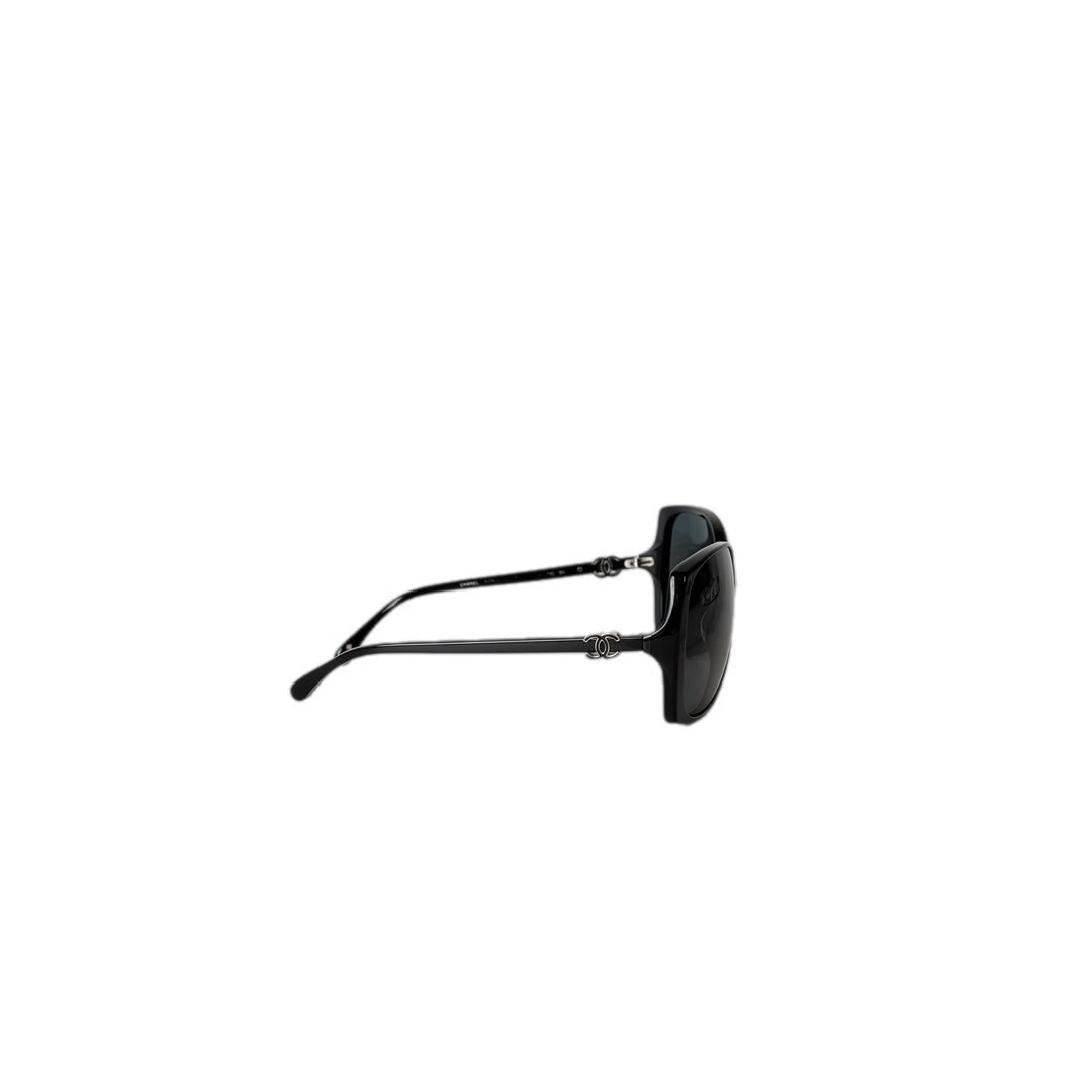 Chanel Black Square CC Sunglasses