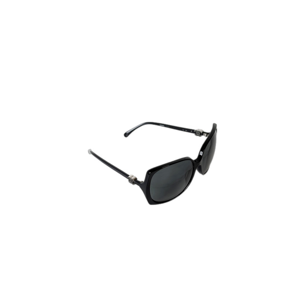 Chanel Black Square CC Sunglasses