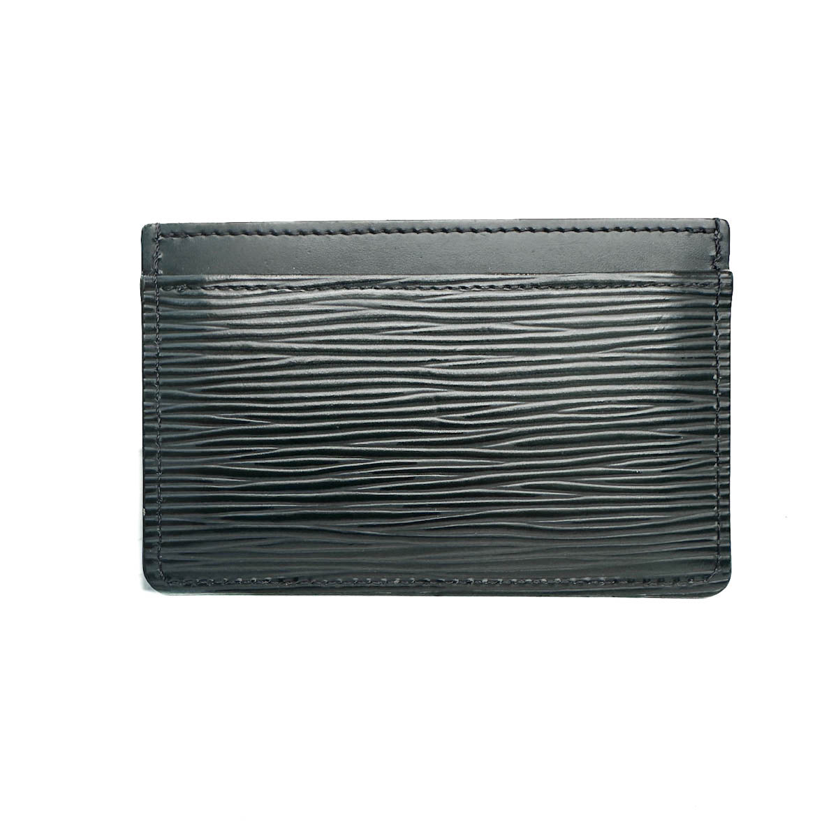 Louis Vuitton Card Holder Black Epi
