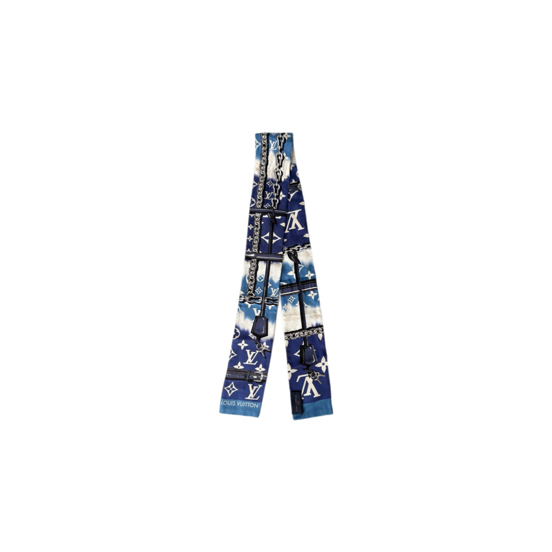 Louis Vuitton Bandeau Twilly Monogram Blue