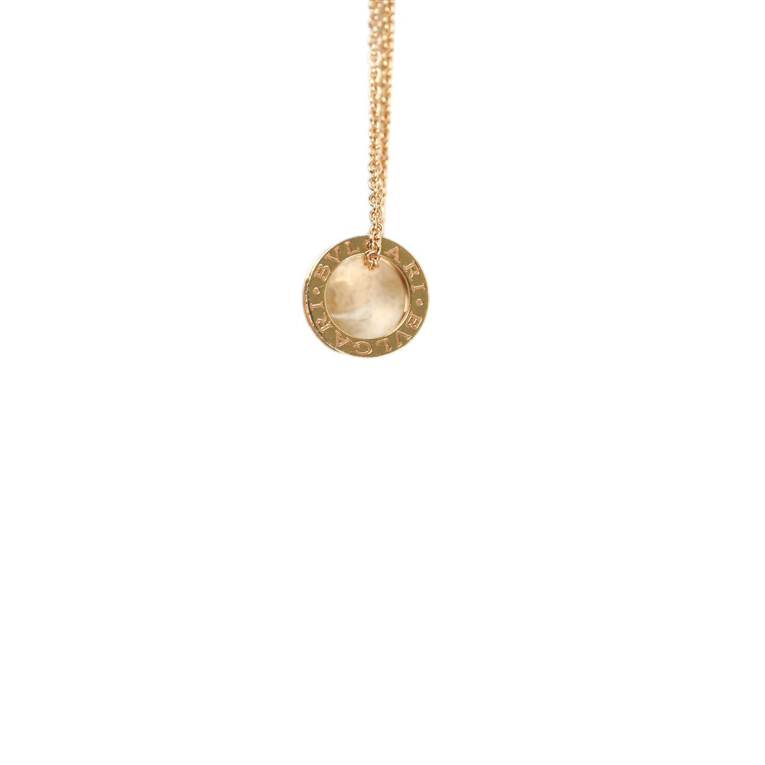 Bvlgari B Zero1 Necklace Diamond 18k Rose Gold