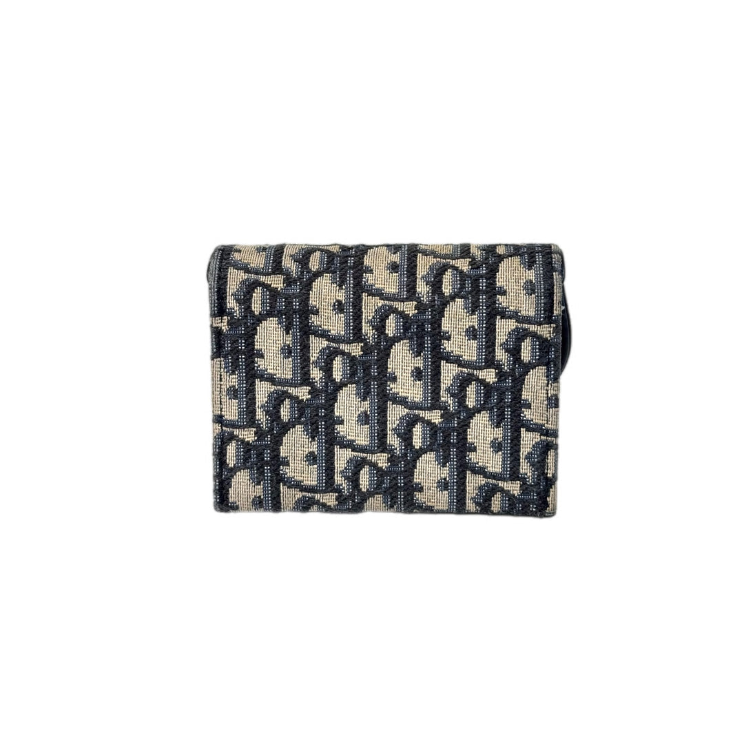 Dior Saddle Bloom Card Holder