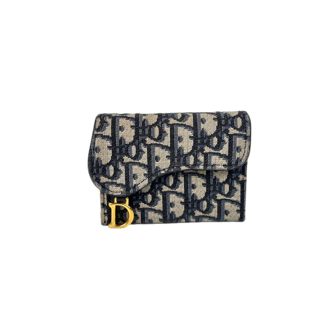 Dior Saddle Bloom Card Holder