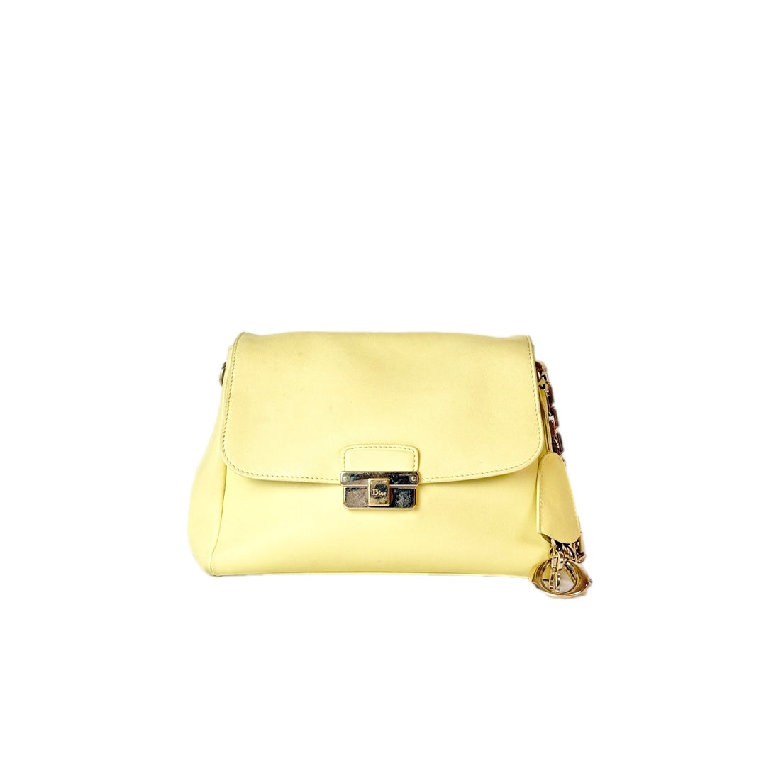 Dior Yellow Diorling Shoulder Bag Small