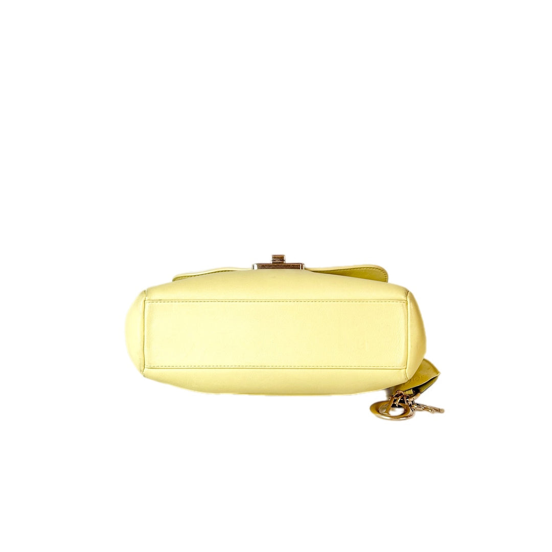 Dior Yellow Diorling Shoulder Bag Small