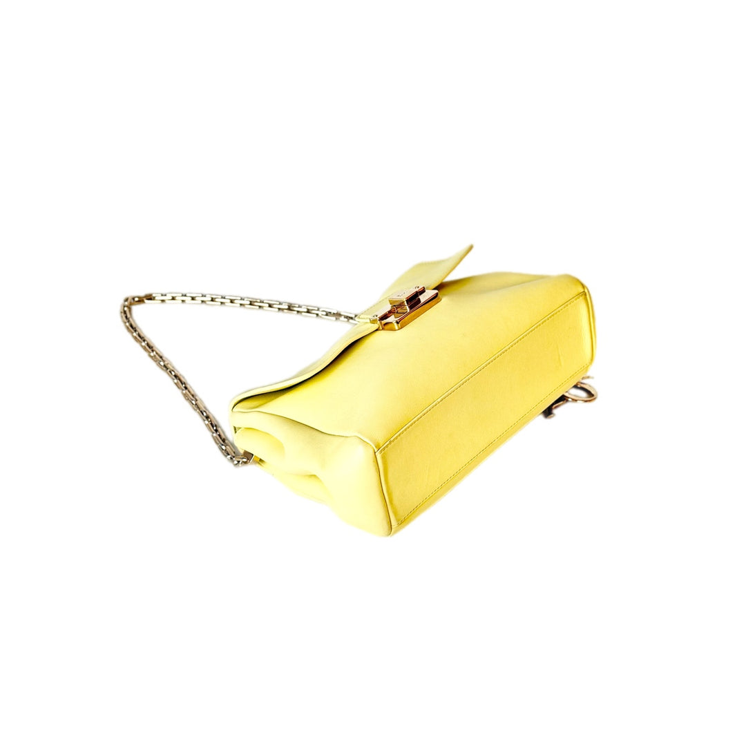 Dior Yellow Diorling Shoulder Bag Small