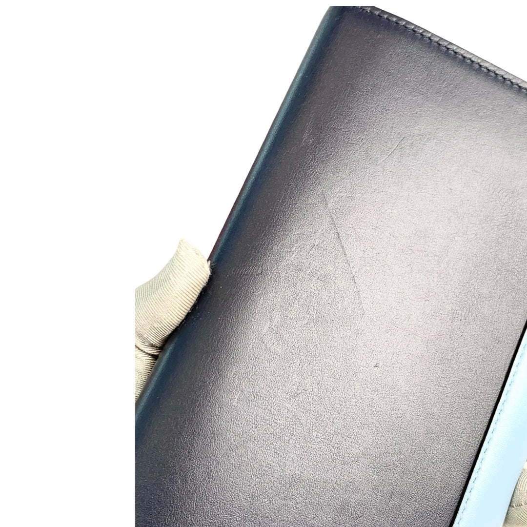 Celine Blue Pocket Envelope Wallet